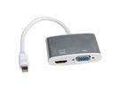 ROLINE Adaptateur Mini DisplayPort - HDMI/VGA 4K