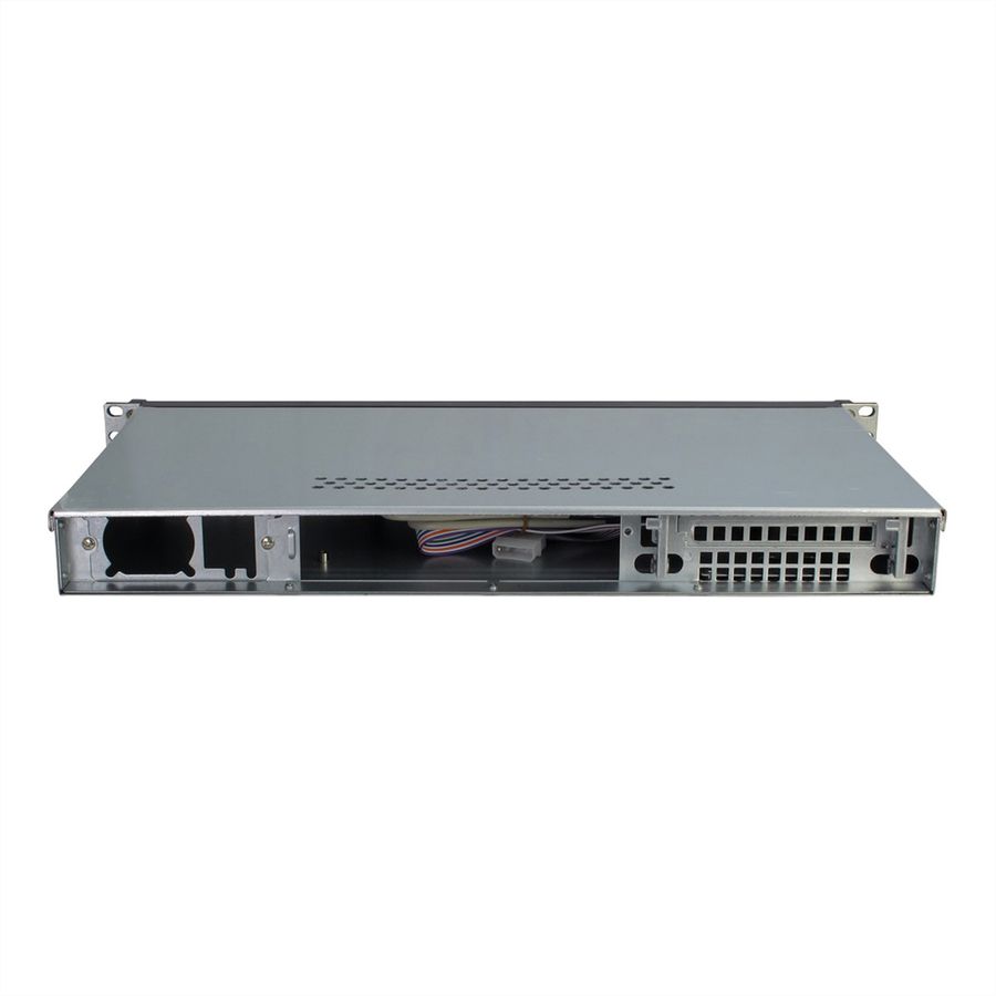 19" Servergehäuse 1U-K-125L, 1HE, schwarz