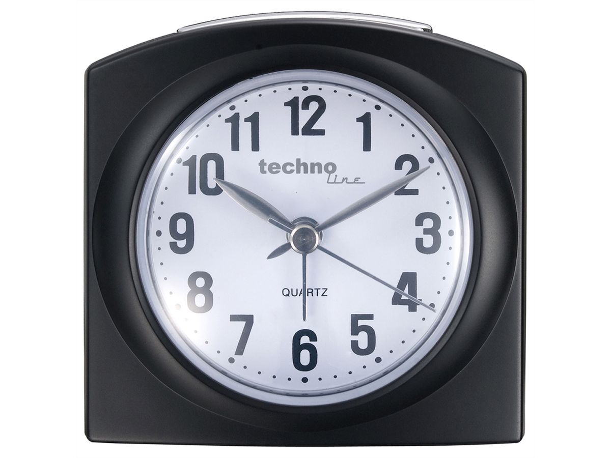 TechnoLine Wecker MODELL L, schwarz
