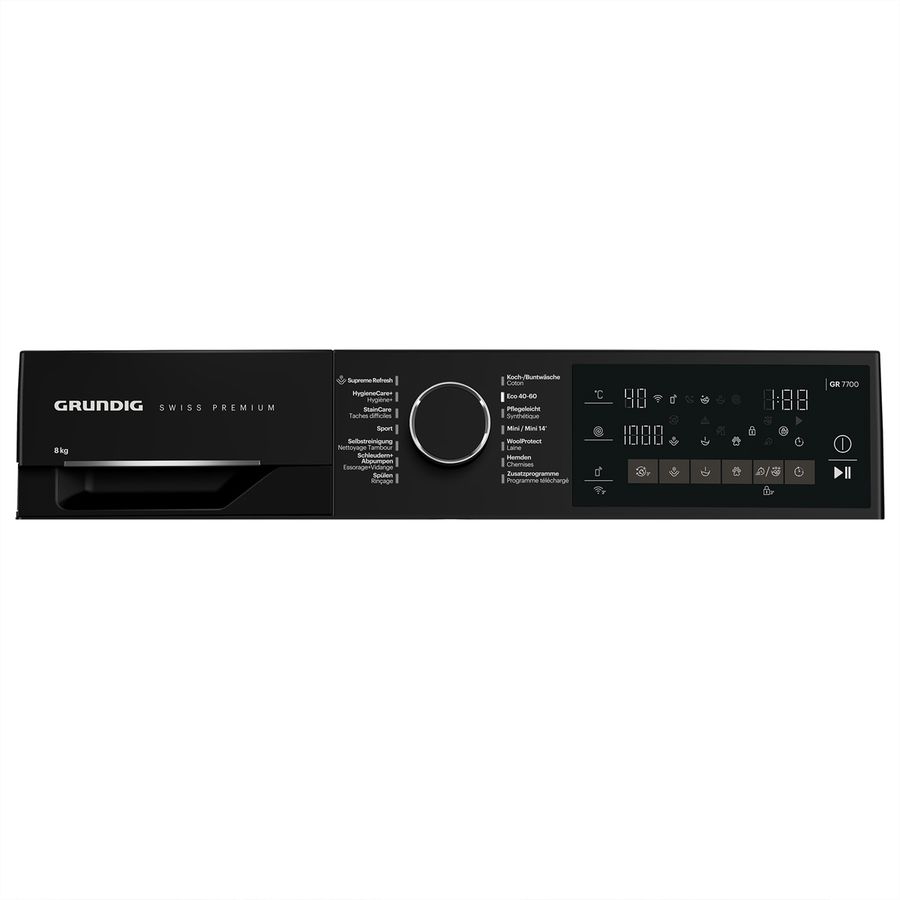 Grundig Waschmaschine WM5100, 8kg, A-10%, weiss