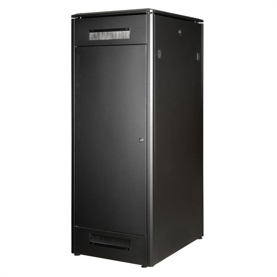 ROLINE 19-Zoll Netzwerkschrank Pro 32 HE, 600x800 BxT Glastür schwarz