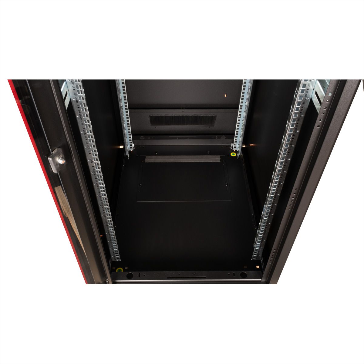 ROLINE 19-Zoll Netzwerkschrank Pro 42 HE, 600x800 BxT Glastür schwarz