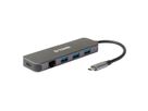 D-Link DUB-2334 5-in-1 USB-C Hub mit Gigabit Ethernet/Power Delivery