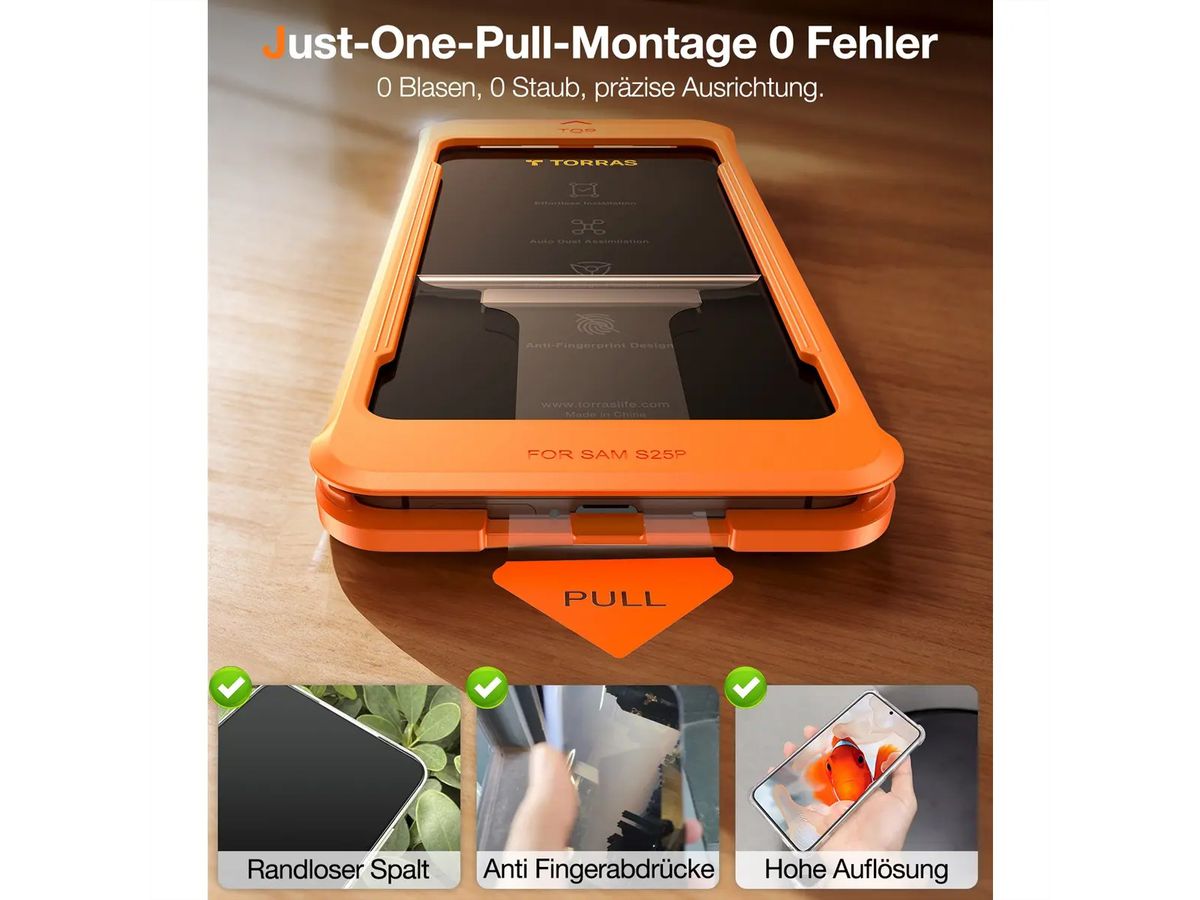 Torras Ostand Q3 Air Schutzhülle, iPhone 17 Pro, Magsafe, transparent