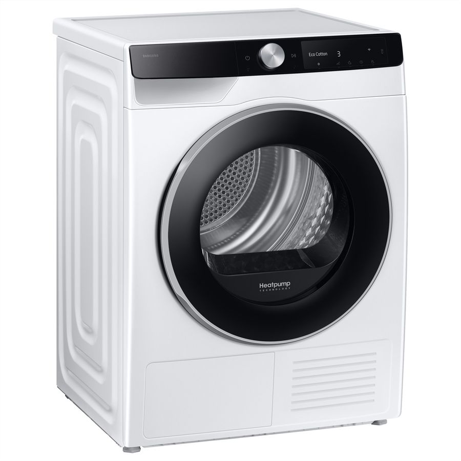 Samsung Wäschetrockner DV6000, 9kg, A, Optimal DryTM, weiss