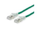 DÄTWYLER Patchkabel Kat.6A (Class EA) S/FTP, CU 7702 flex LSOH, AMP v2, grün, 20 m