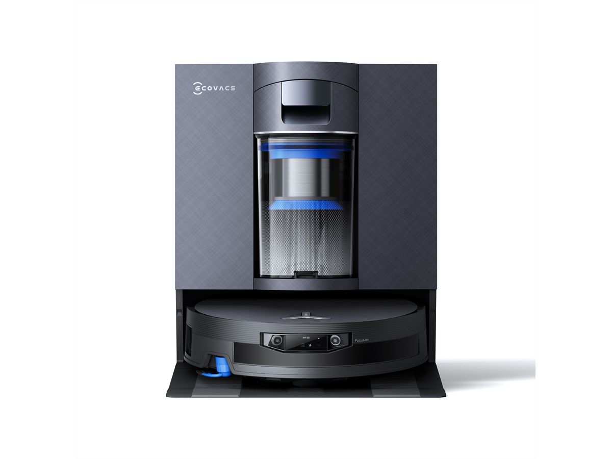 Ecovacs Aspirateur robot X12 OMNICYCLONE Deebot, argent