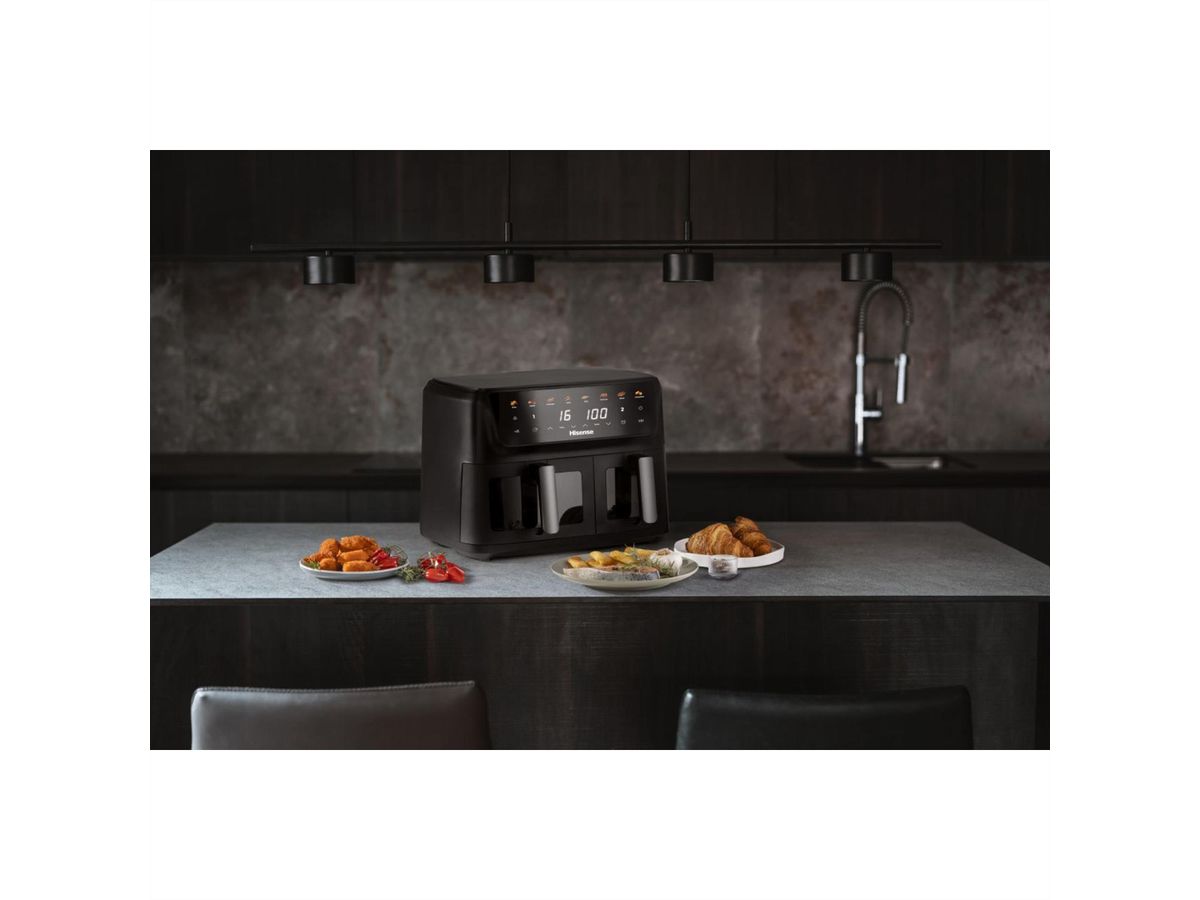 Hisense Heissluftfriteuse HAF2700DCD, 2700W, 11L