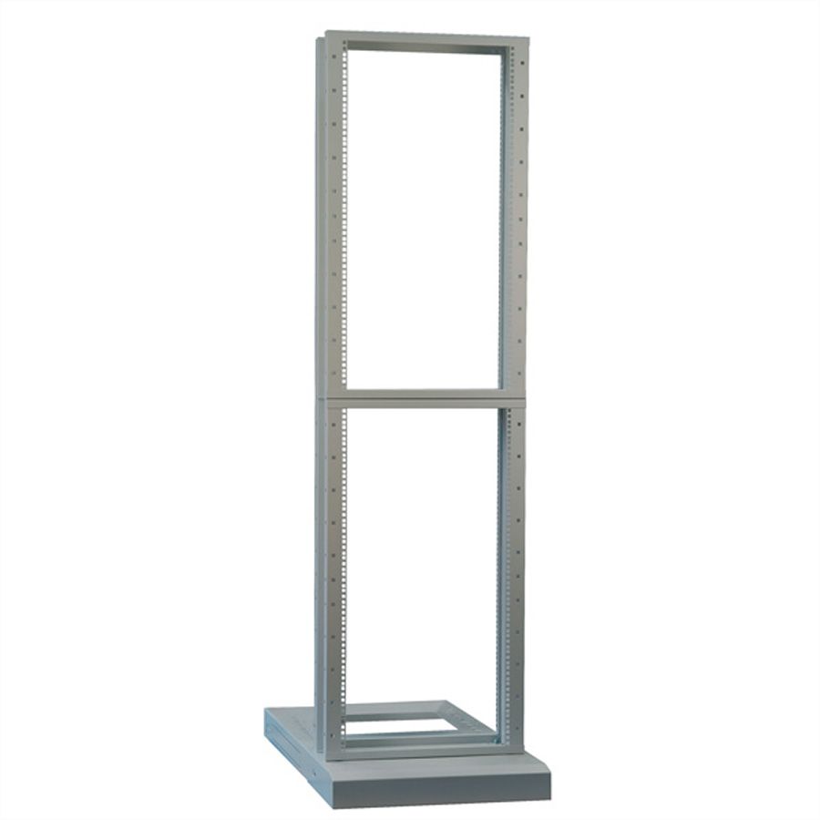 Bâti de laboratoire 19" 42UH, 2100x600x1100mm, avec socle