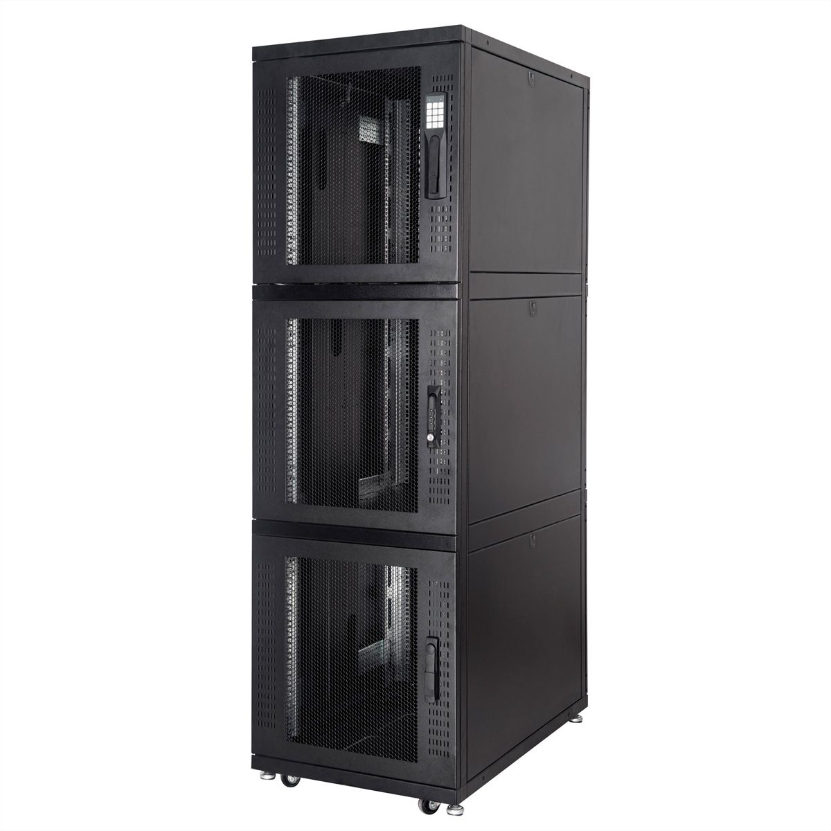 ROLINE Armoire de colocation 45U 800x1000mm, 3 compartiments, noir