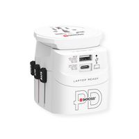 SKROSS Adaptateur de voyage PRO Light USB A/C 45PD World, monde