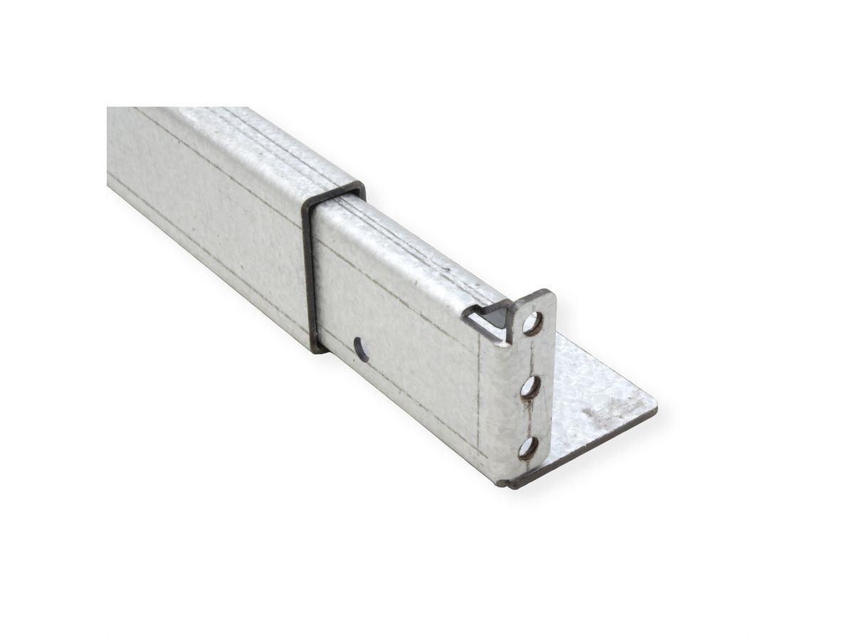 ROLINE Gleitschienen Set tiefenvariabel, 350 bis 600mm inkl Befestigungsmaterial