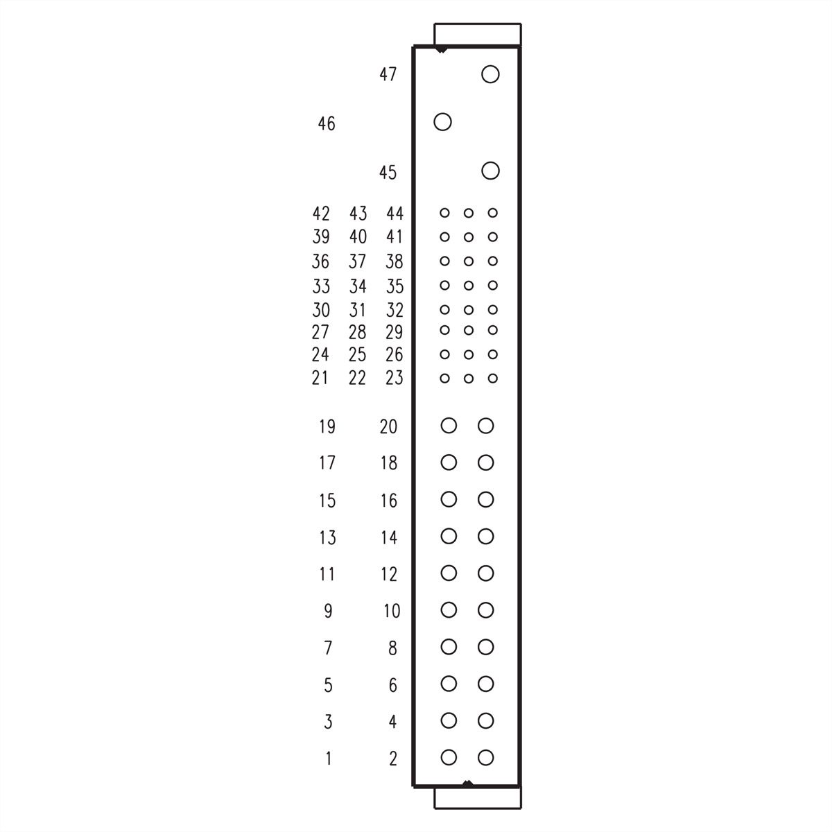 SCHROFF PSU 19" pour CompactPCI, AC/DC, 6 U, 8 HP