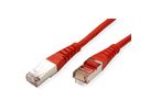 Cordon ROLINE Cat.5e (Classe D) S/FTP AWG26, rouge, 5 m