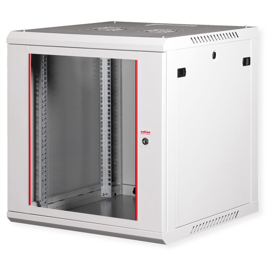 ROLINE 19-Zoll Wandgehäuse Basic Plus 12HE, 600x600 BxT grau