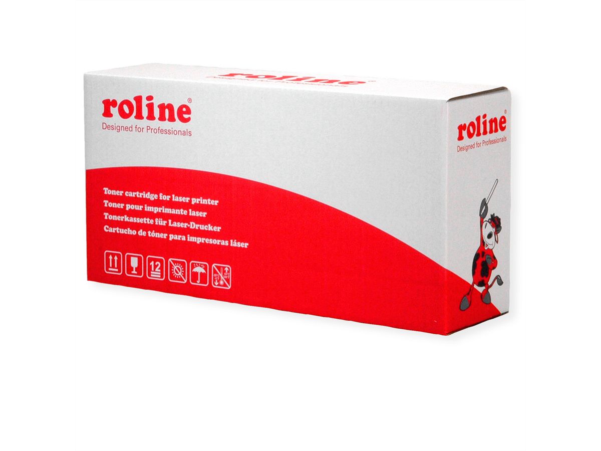 ROLINE Toner kompatibel zu CE255X Nr.55X, für HP LJ P3015 / P3015d / P3015dn / P3015x, ca. 12.500 Seiten, schwarz