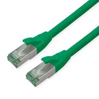 ROLINE RM Cordon Cat.6A S/FTP(PiMF), vert, 2 m