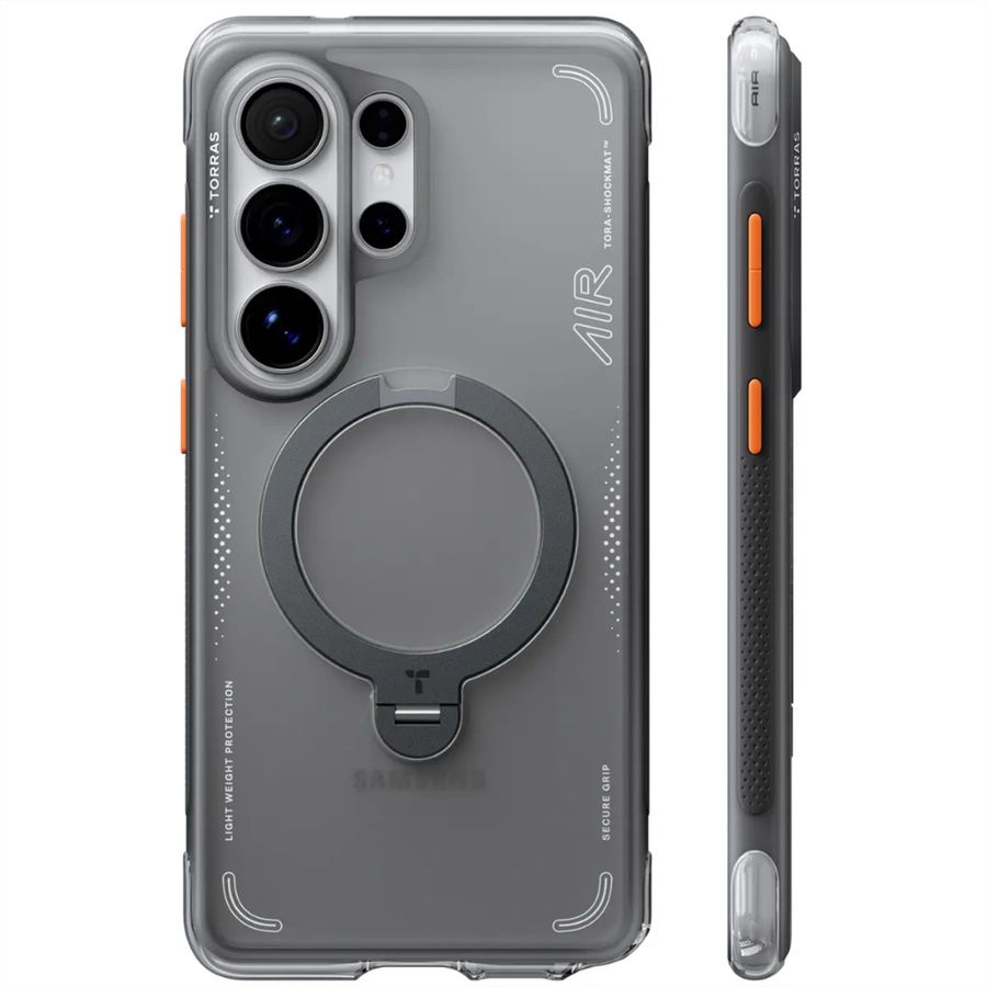 Torras Ostand Q3 Air Case, Galaxy S26 Ultra, noir