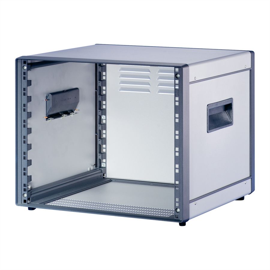 SCHROFF Comptec 19" Desktop Case, non blindé, capot alu, 9 U, 84 HP, 600 mm