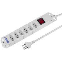 Steffen Steba Variabl 6x avec interrupteur, blanc