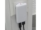 VALUE Chargeur USB, 2 ports type A+C, 65W, prise euro / US