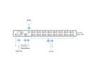 ATEN CL3716NX F Console KVM LCD grand écran USB HDMI 16 ports à rail simple, FR-Layout