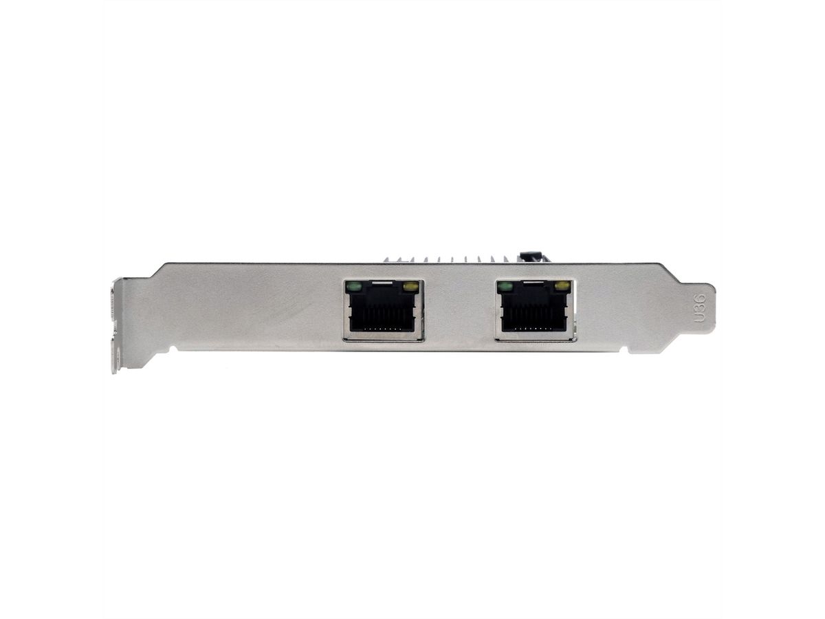 EXSYS EX-60112 2-Port 2.5Gigabit PCIe Netzwerkkarte