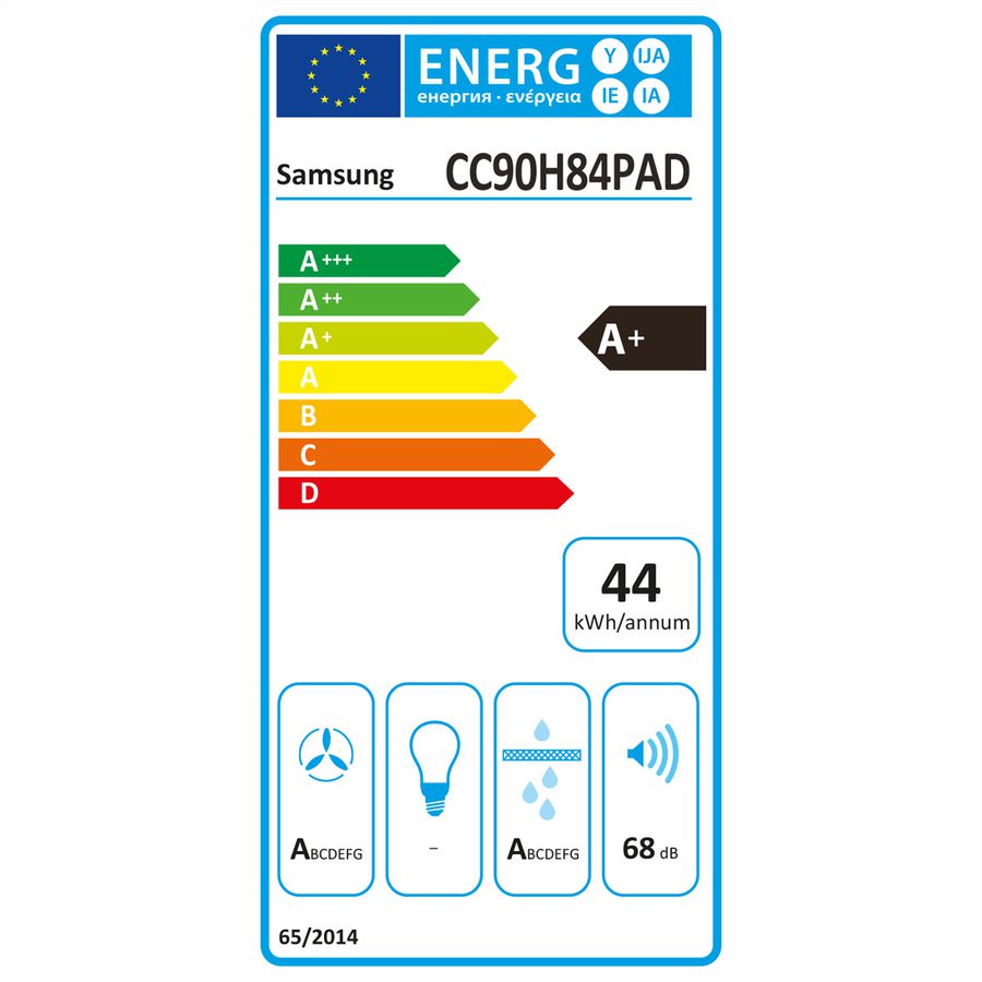 Samsung Table de cuisson avec tirage à la terre intégré 80 cm, FlexZone, 720m³/h,  A+