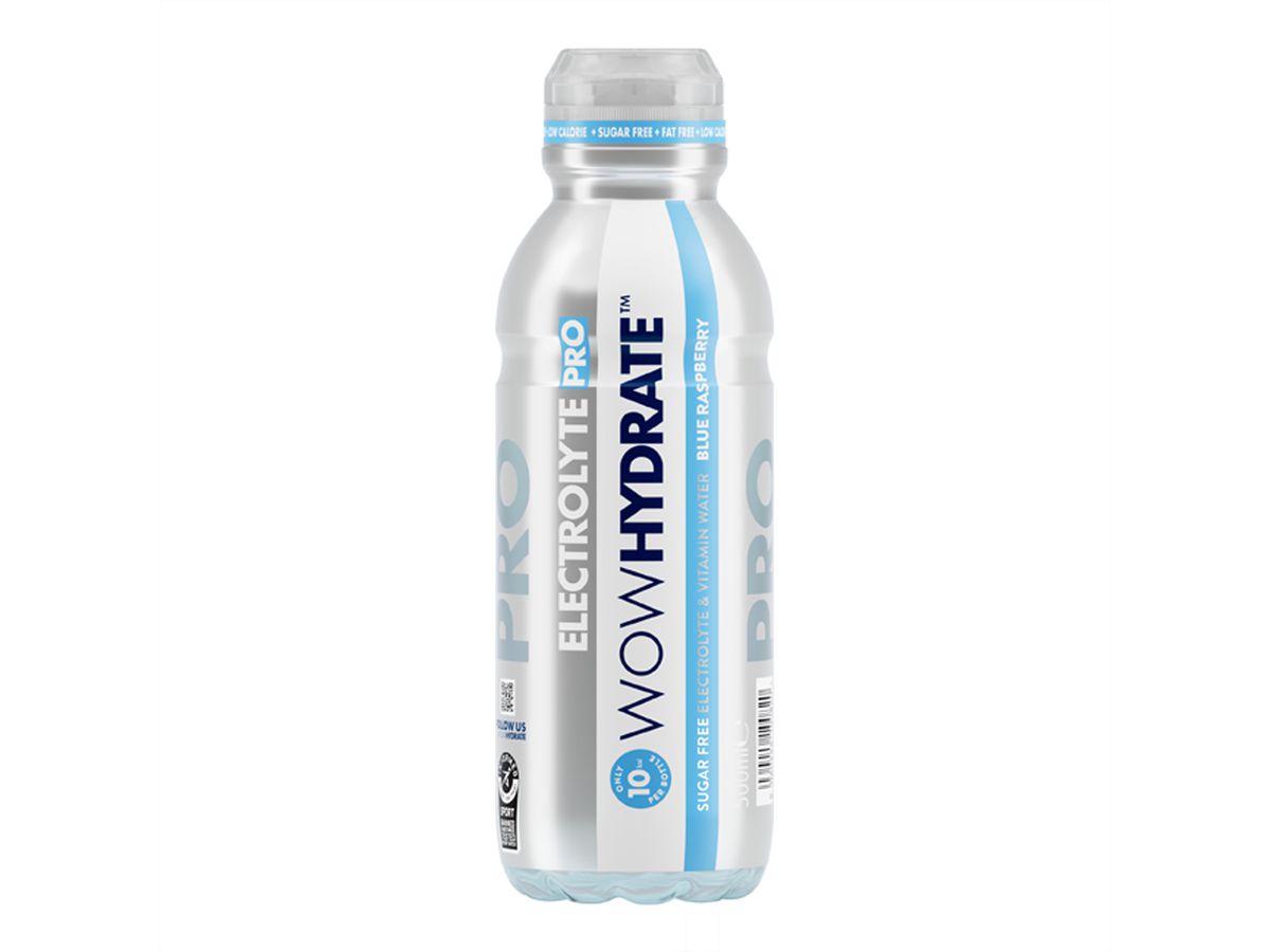 Wow Hydrate ELECTROLYTE PRO - Blue Raspberry, 500 ML, electrolyte, 12er Pack