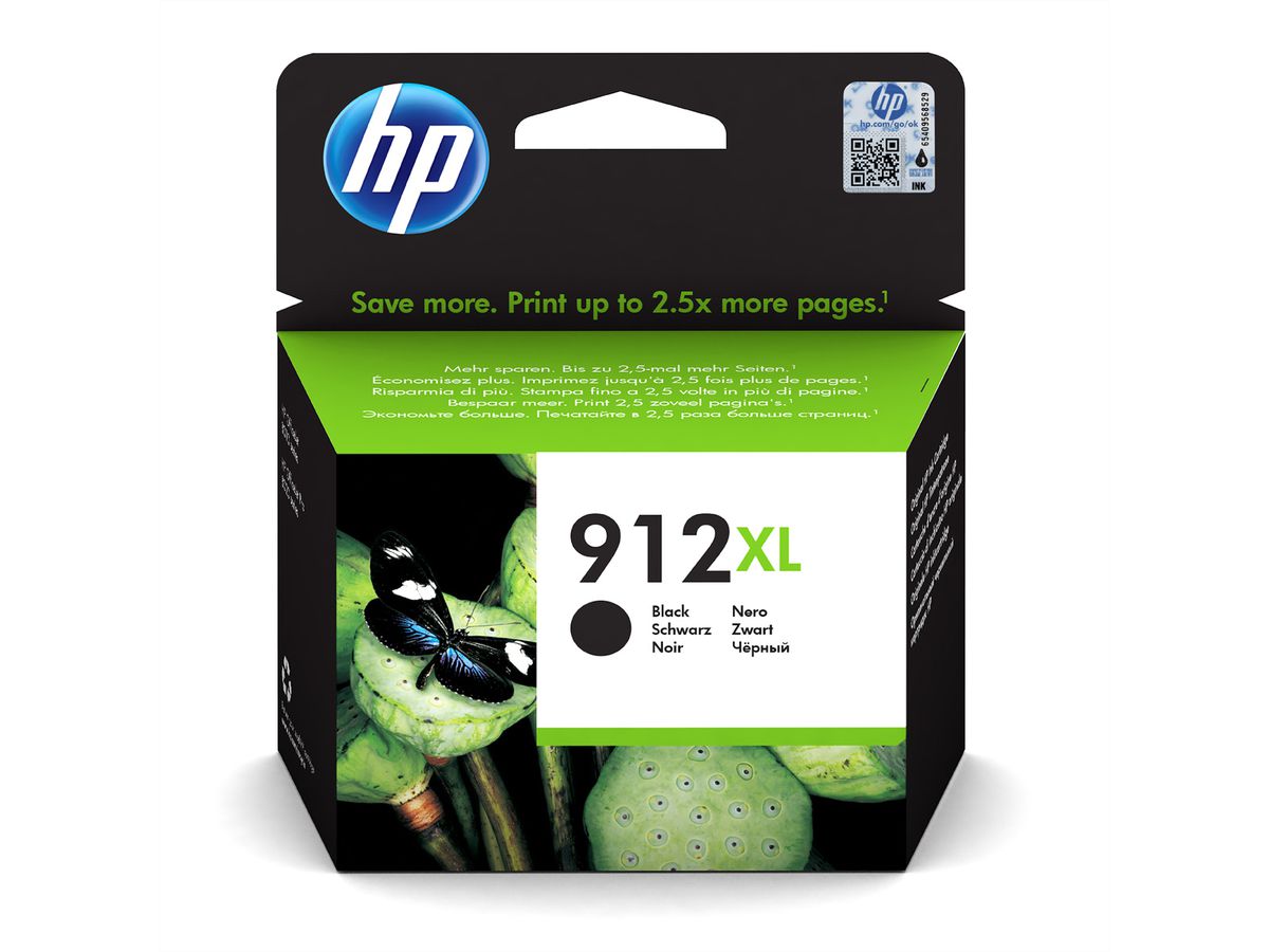 3YL84AE, Nr. 912XL, Cartouche, noire, pour HP-OfficeJet 8015