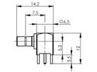 TELEGÄRTNER SMB-LTP-Winkelstecker print