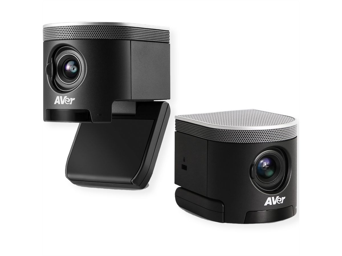 Aver USB Kamera CAM340+, schwarz