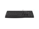 Logitech MK120 Desktop Keyboard m. Kabel USB, quite typing inkl. Optical Mouse