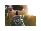Kodak Smart Watch SW-7204, Boîtier en argent sablé et bracelet gris foncé