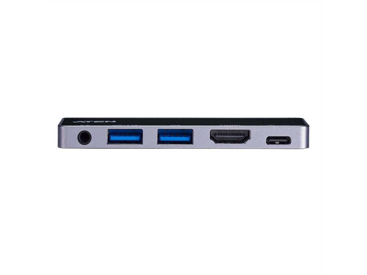 ATEN UH3238 Station d’accueil de voyage USB-C avec transfert de puissance