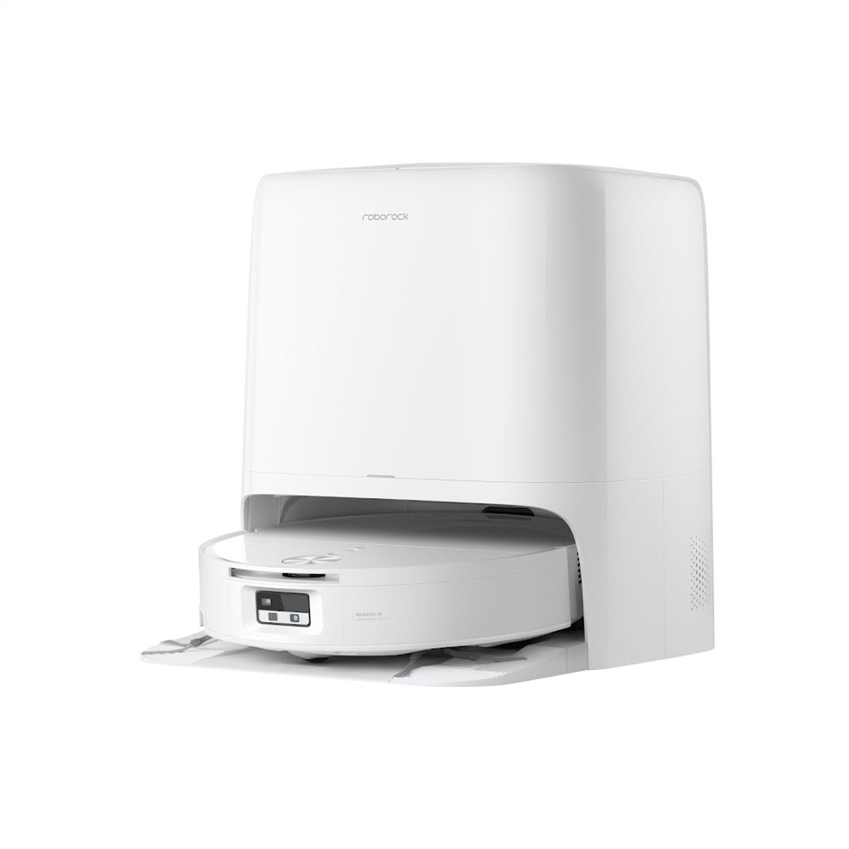 Roborock Aspirateur robot Qrevo Edge 2 FlowX, blanc