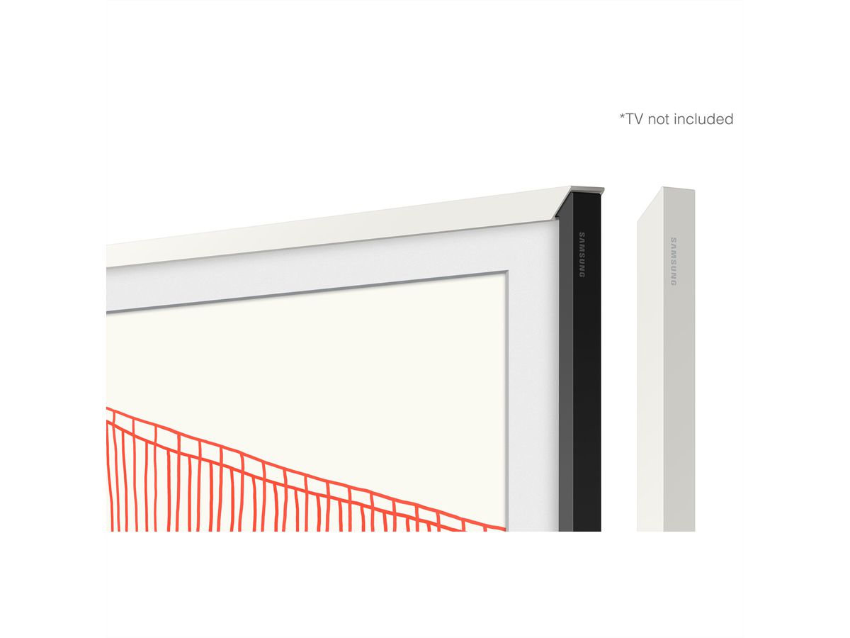 Samsung Cadre interchangeable pour Frame 65'', 5.0, 6.0 & 6.1, Frame Bezel White