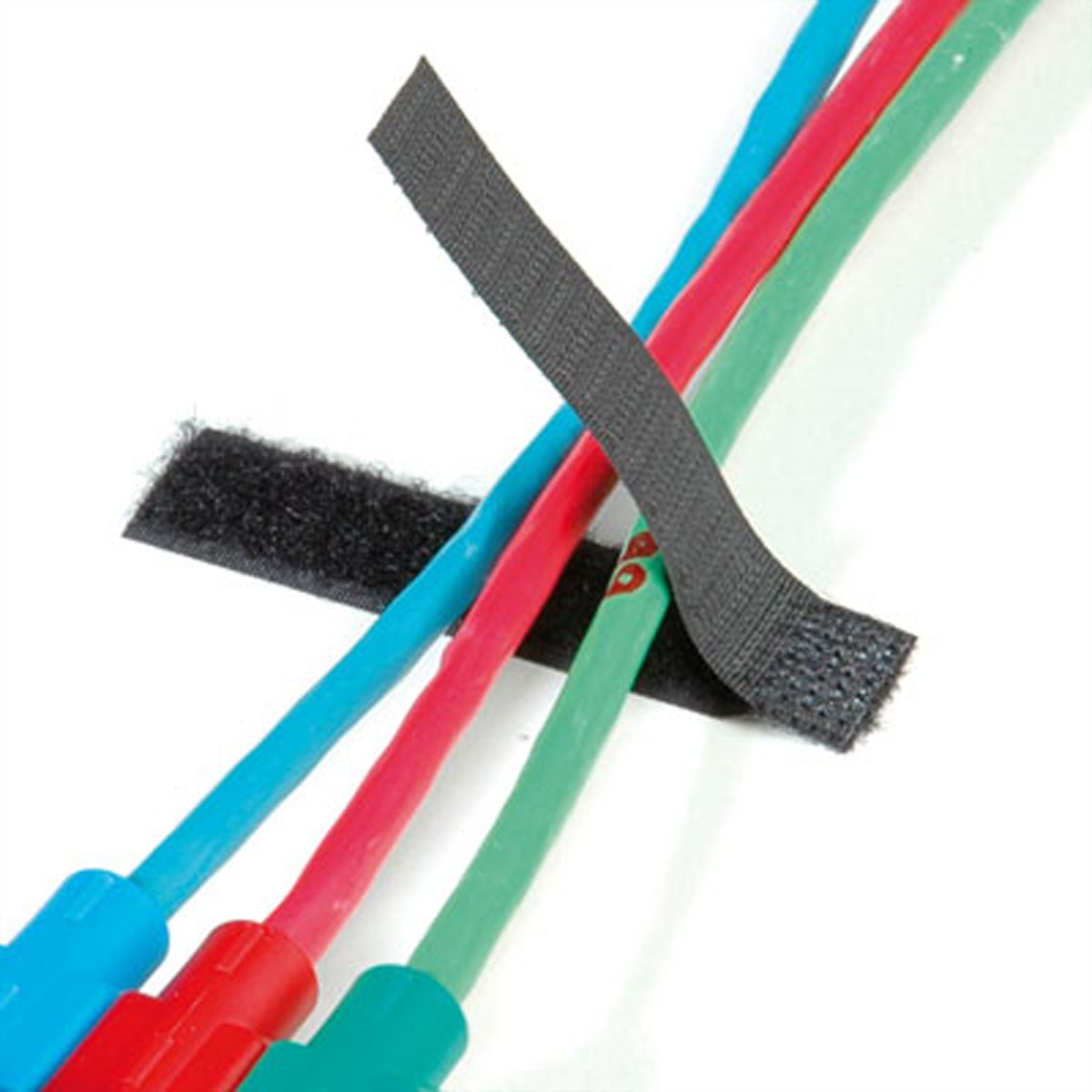 VELCRO® ONE-WRAP® Organisateur de câbles noir, simple, 16 x 70 mm