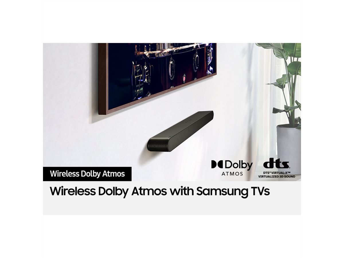 Samsung Soundbar HW-S60D, noir
