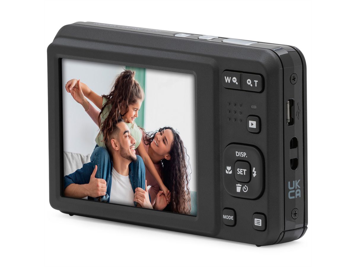 Kodak Digitalkamera, Pixpro FZ55BK , 5x Opt. Zoom, 16MP, 1080p Full HD Video