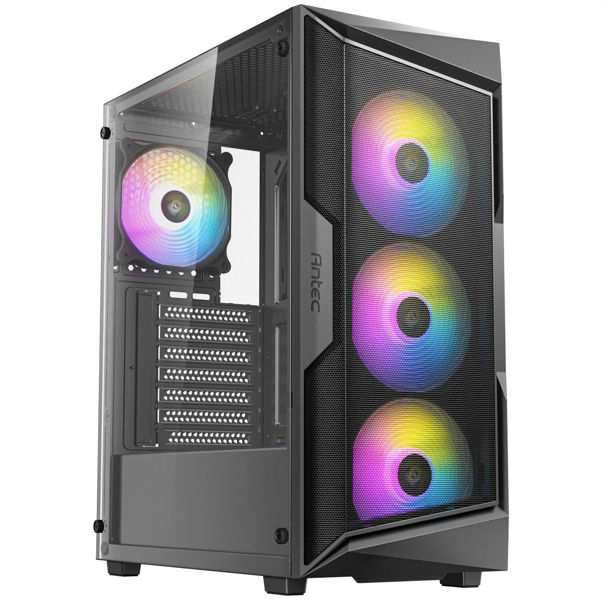 ANTEC AX61 Elite PC Gehäuse Midi Tower Gaming ATX, schwarz