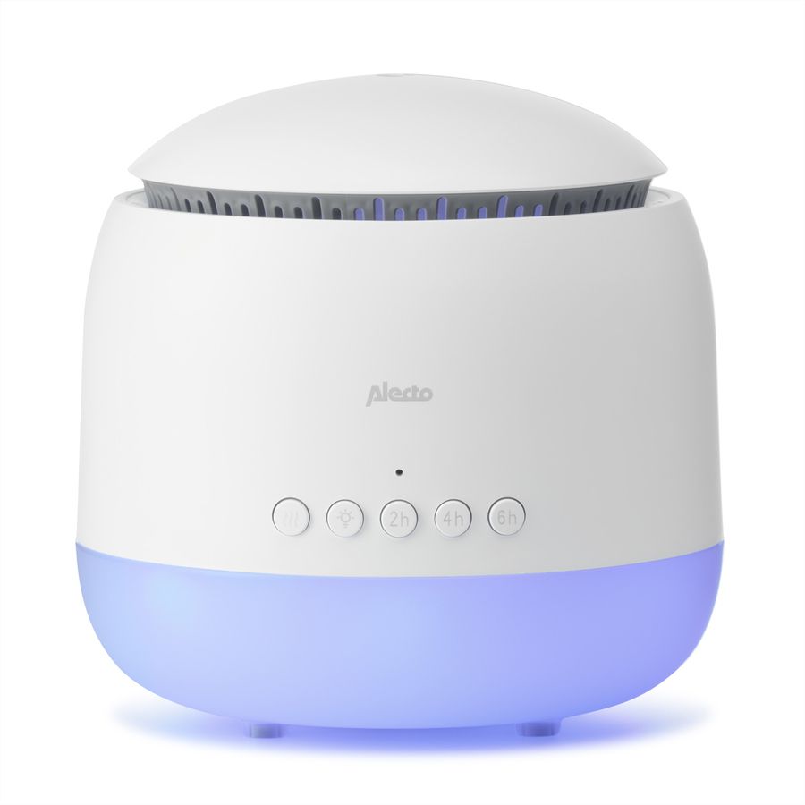 Humidificateur pour bébé Alecto BC-23, 25 mètres carrés, réservoir de 300 ml, éclairage nocturne