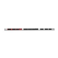 BACHMANN IT PDU ALU 1UH 24x C13 6x C19 2LS CEE 3x16A rouge