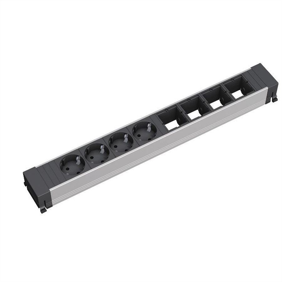 BACHMANN CONFERENCE TOP FRAME X-Large Einsatz 4x Schutzkontakt 4x ABD