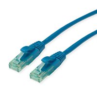 ROLINE RM Patchkabel Cat.6A UTP, blau, 1,5 m