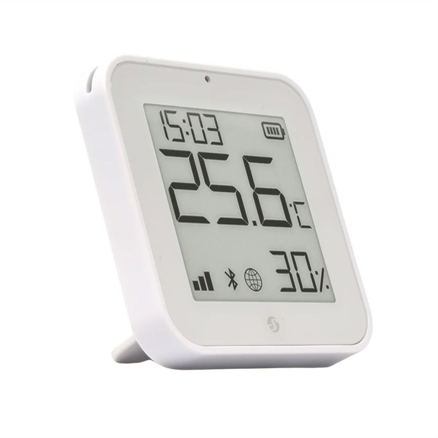 Shelly Luft & Feuchtsdisplay Blu, Zigbee, weiss