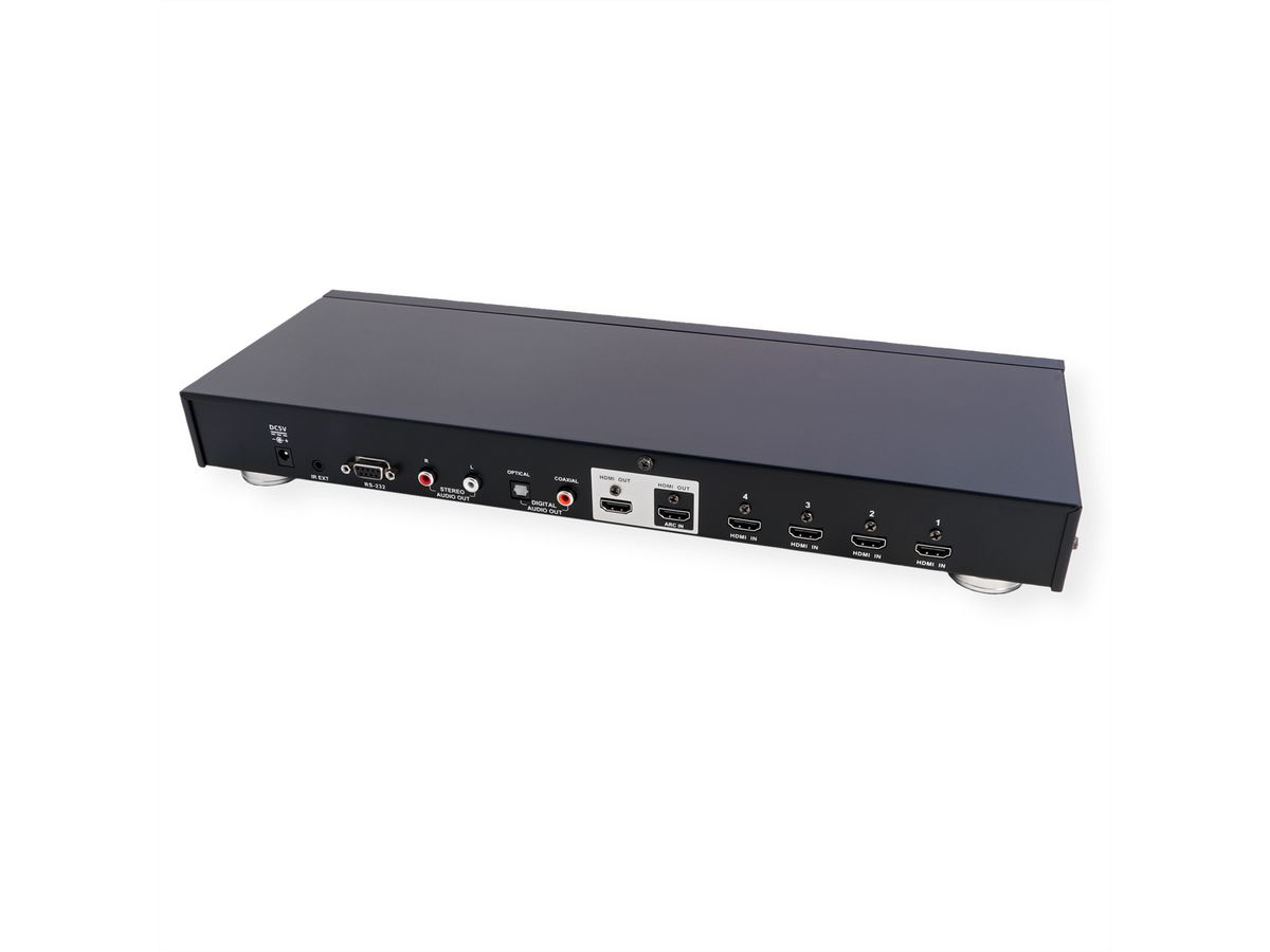 ATEN VS482B 4-Port True 4K HDMI Switch mit Dual View