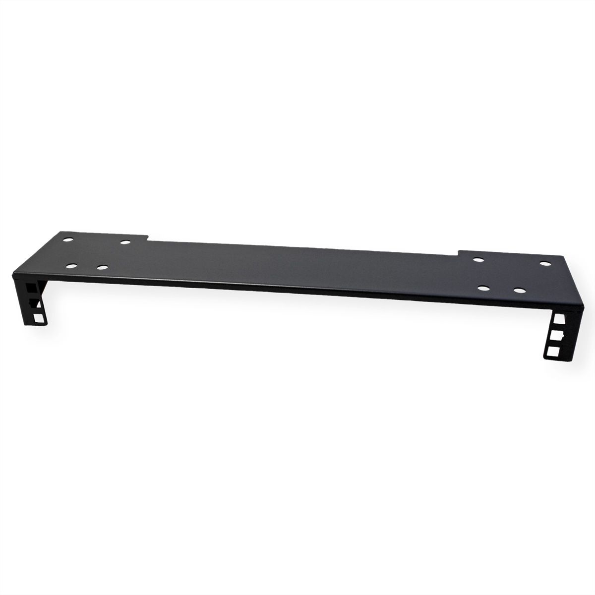 VALUE 19-Zoll-Wand-/Untertischhalterung, 1 HE, schwarz