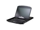 ATEN CL3708iNW Console UK WideScreen FHD sur IP Switch 8 ports USB HDMI, UK-Layout