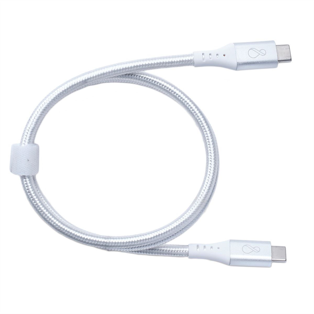 BACHMANN Ochno Câble USB-C droit 0,7m argent